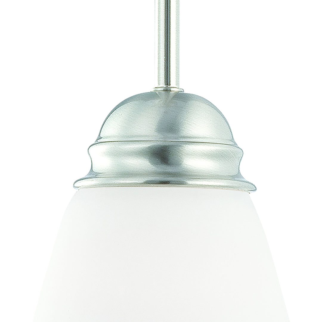 Bella 7.25 Wide 1-Light Mini Pendant - Brushed Nickel Image 3