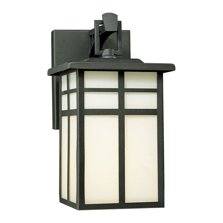 Mission 10.5 High 1-Light Outdoor Sconce - Black Image 1