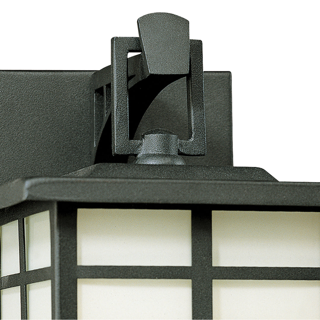 Mission 10.5 High 1-Light Outdoor Sconce - Black Image 2