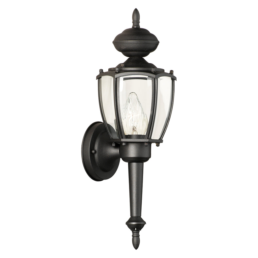 Park Avenue 17.5 High 1-Light Outdoor Sconce - Black Image 1