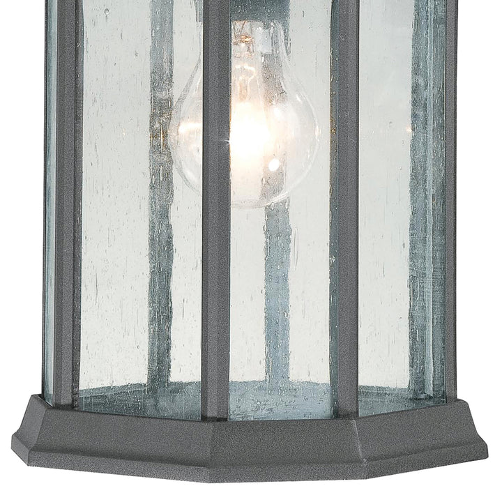 Hawthorne 14 High 1-Light Outdoor Sconce - Black Image 3