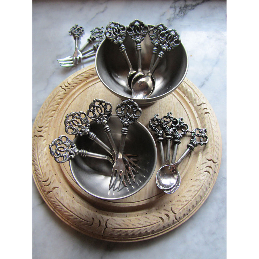 Key 1 Demitasse Spoons (Set of 4) Image 1