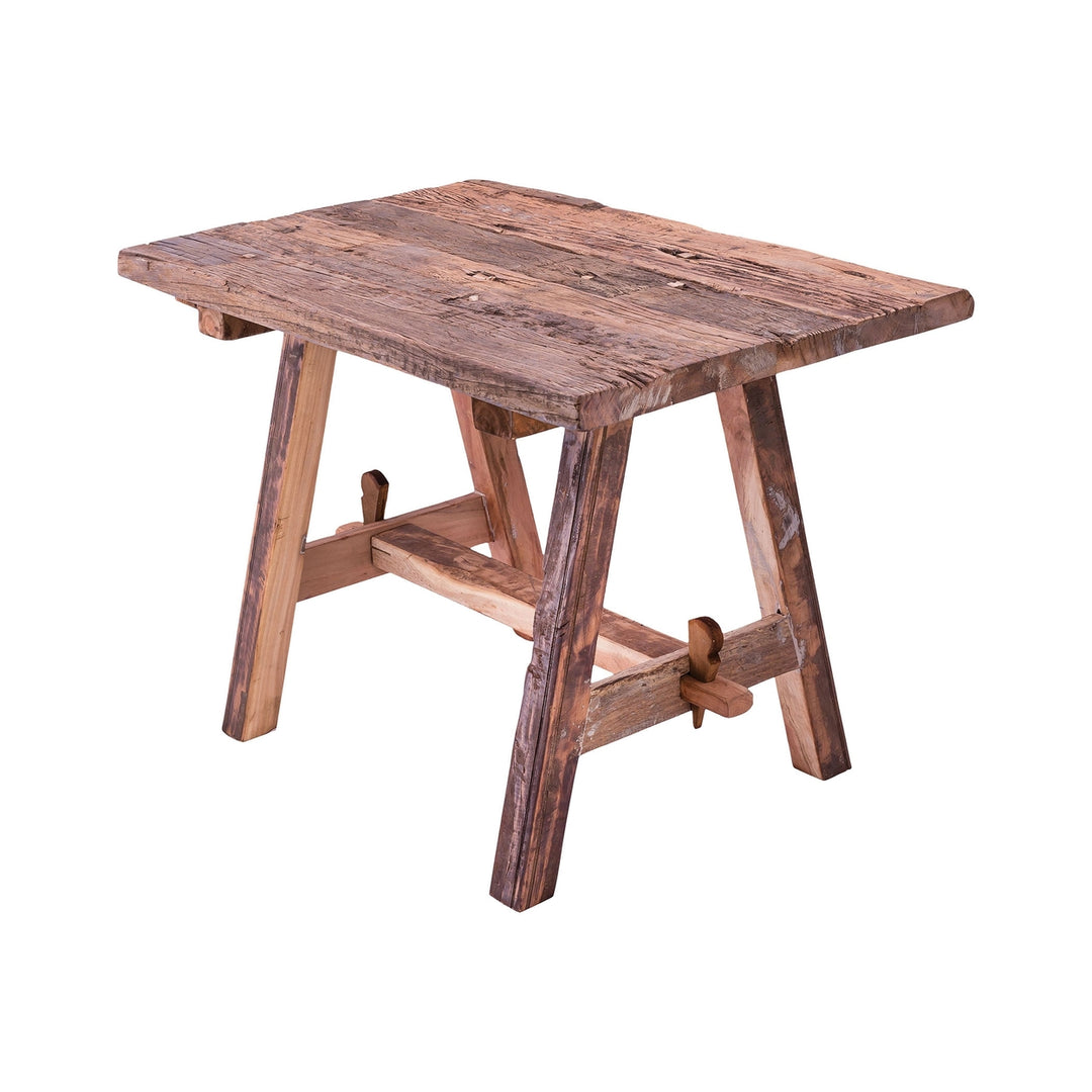 Rustic Table with Bench Image 3