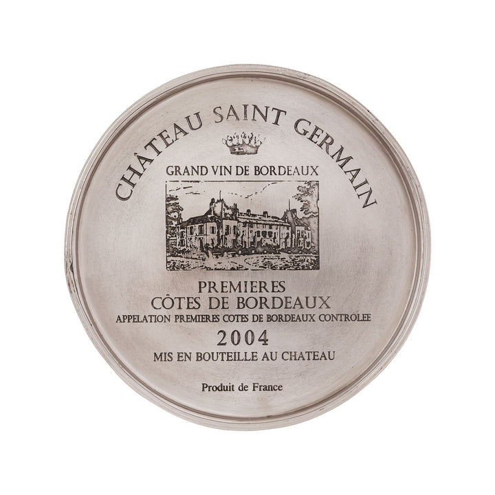 French Winery Tray with Cloche Image 2