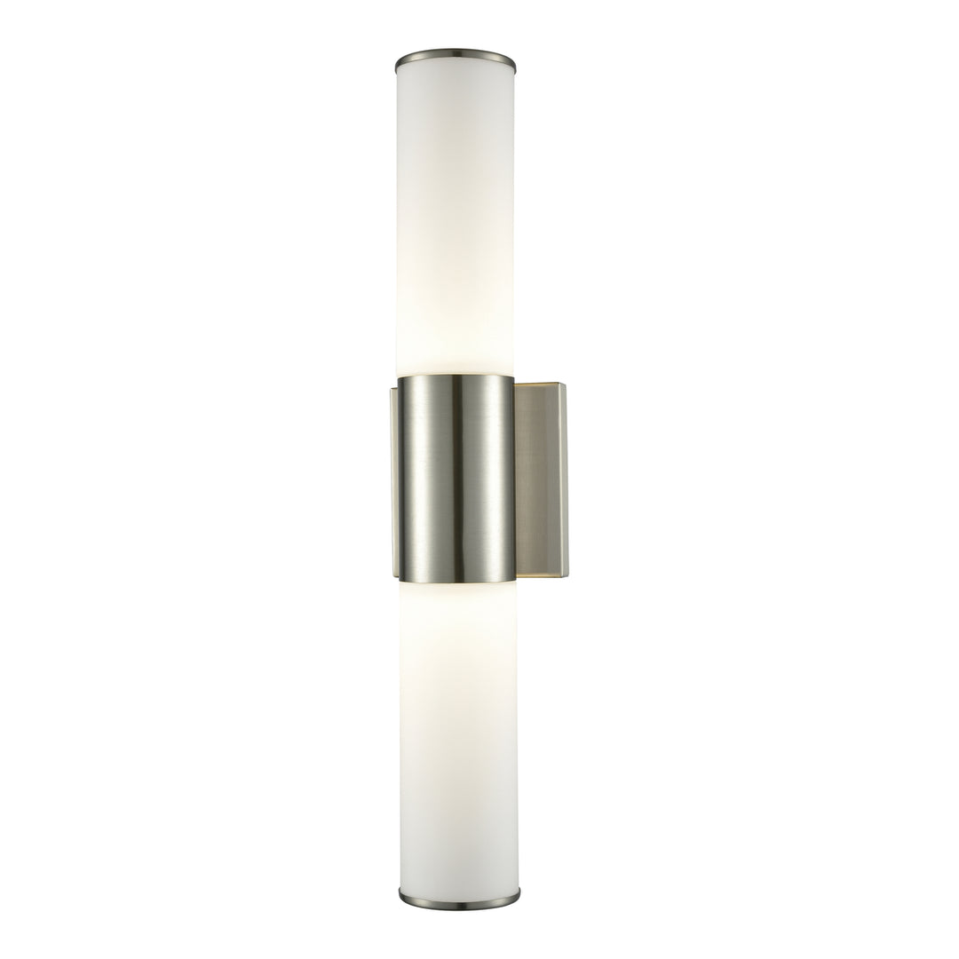 Maxfield 4 High 2-Light Sconce - Satin Nickel Image 1