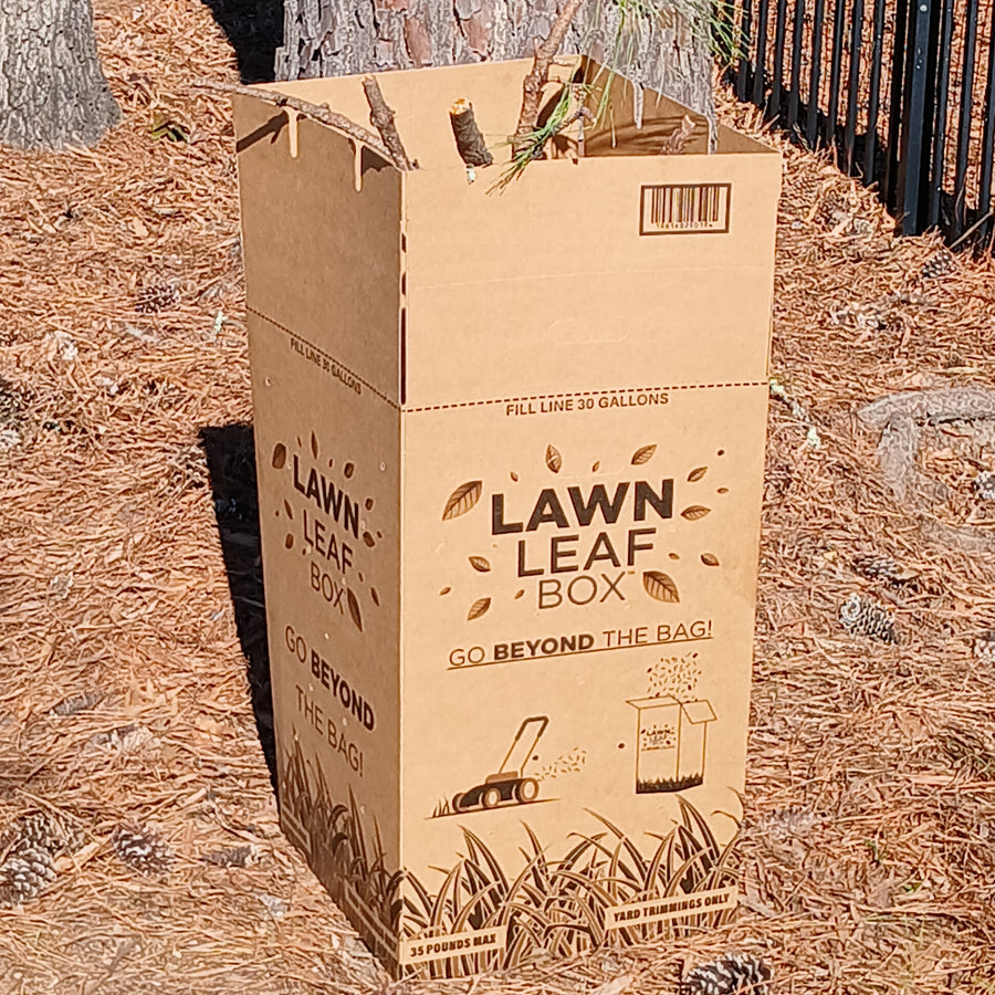 Lawn Leaf Box 3 Pack Reusable Composting Yard Waste Containers 41 Gallon Image 1