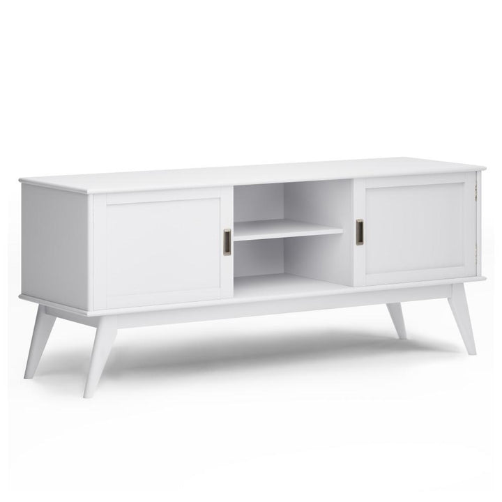 Draper Mid Century Low TV Stand Image 1