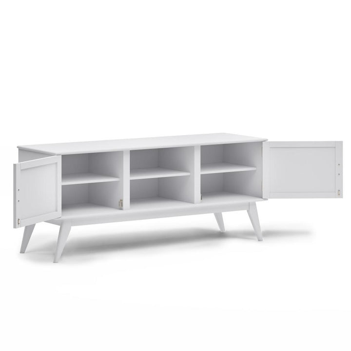 Draper Mid Century Low TV Stand Image 8