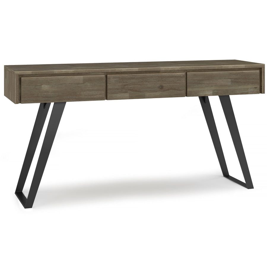 Lowry Console Sofa Table in Acacia Image 1