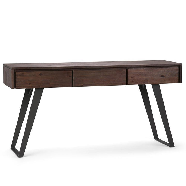 Lowry Console Sofa Table in Acacia Image 1