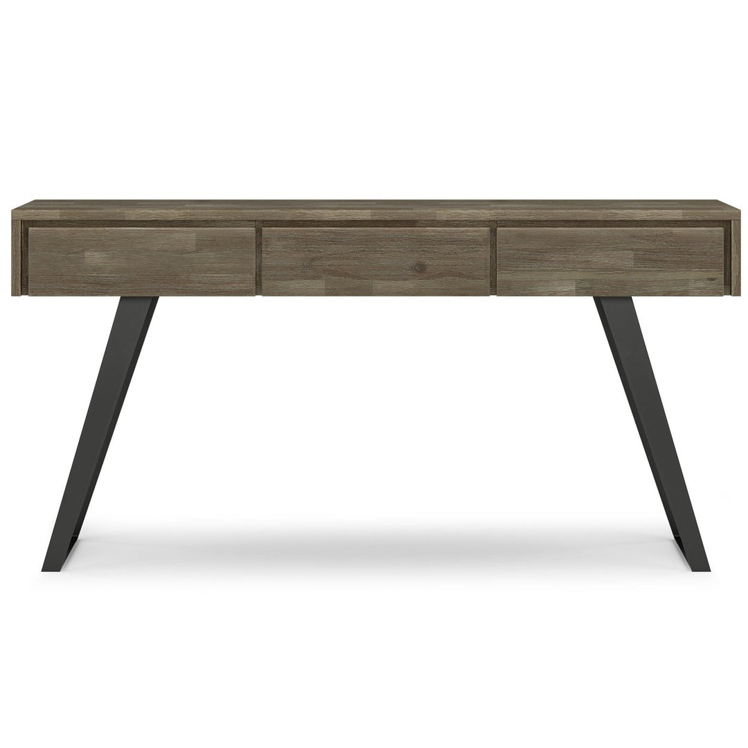Lowry Console Sofa Table in Acacia Image 6