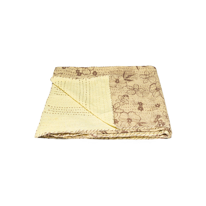 Taj Hotel Home Decor Kantha Cotton Throw | 50"x70" | 9 Image 3