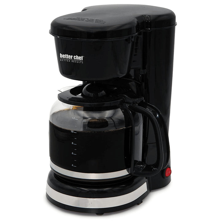 Better Chef 12 Cup Coffee Maker Black Drip Machine Model IM-116B Automatic Image 5