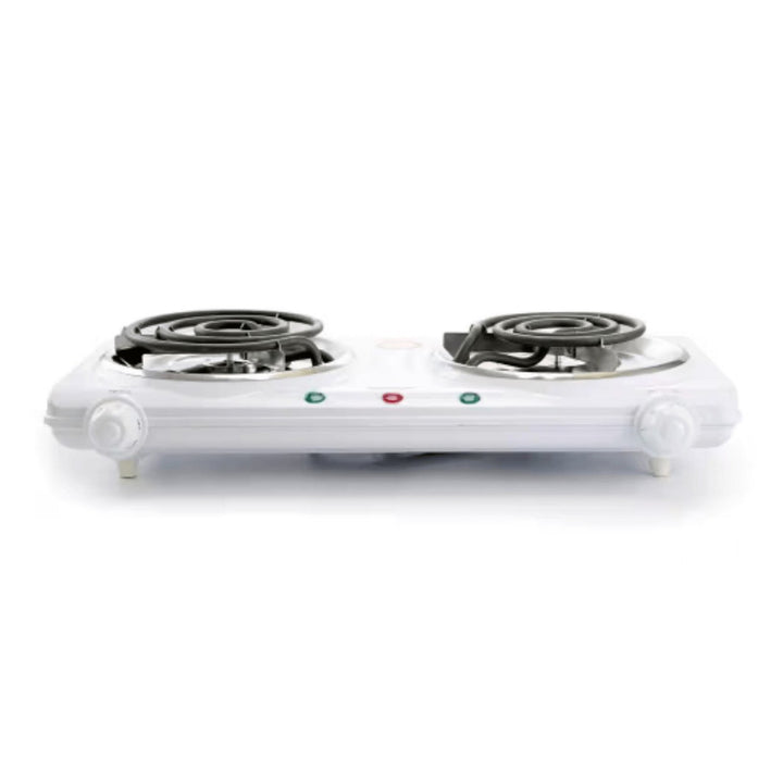 Better Chef Electric Double Burner 1500W White Countertop IM-306DB Cooking Appliance Image 2