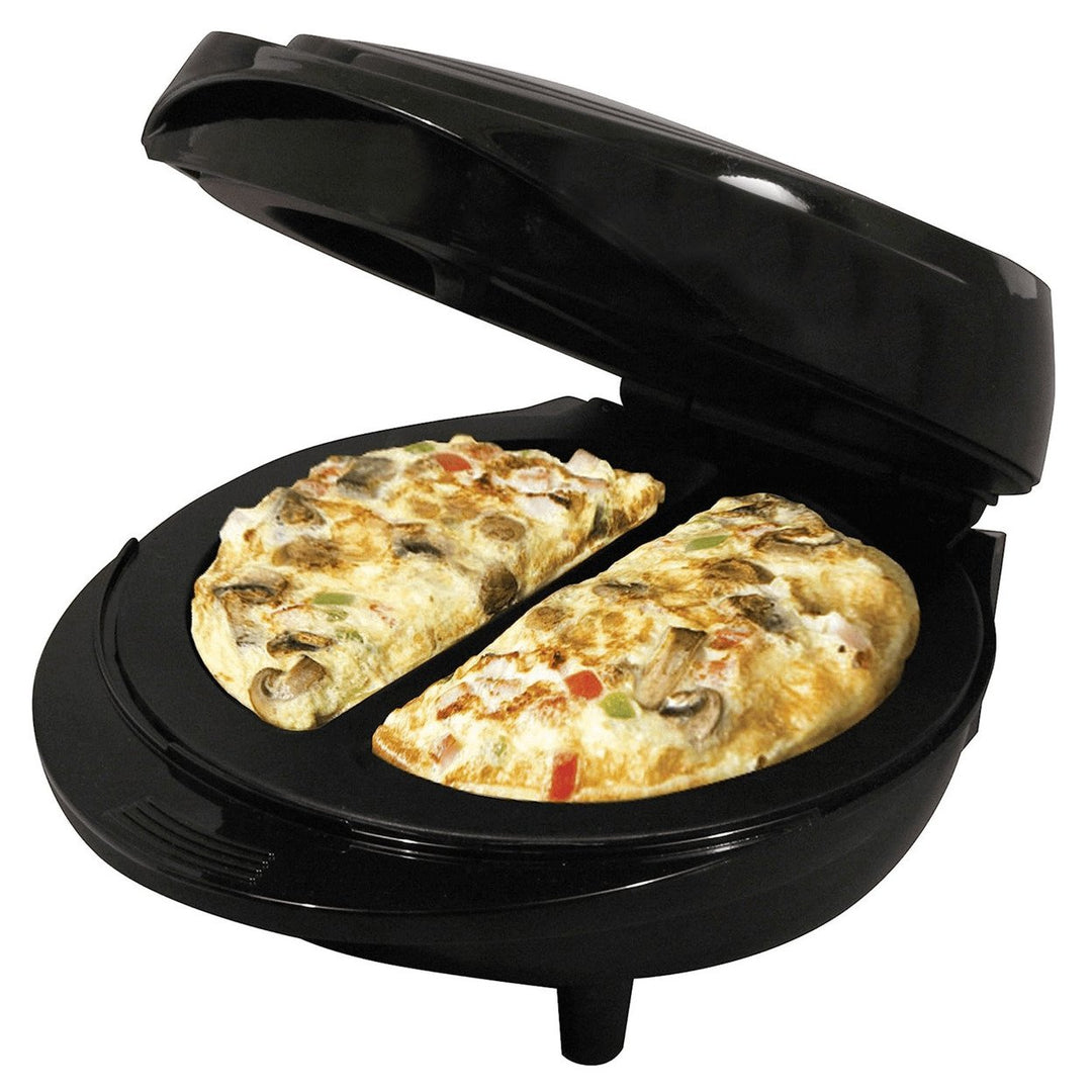 Better Chef Electric Double Omelette Maker Non-Stick Stainless Steel 1000W Image 8