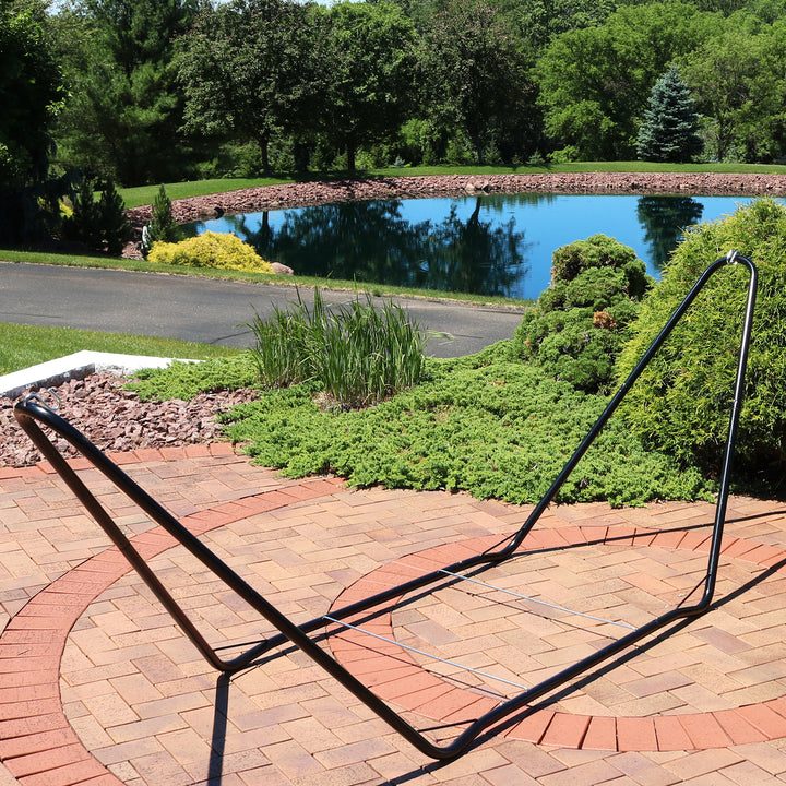 Sunnydaze Powder-Coated Steel Portable Hammock Stand - 10 ft Image 4