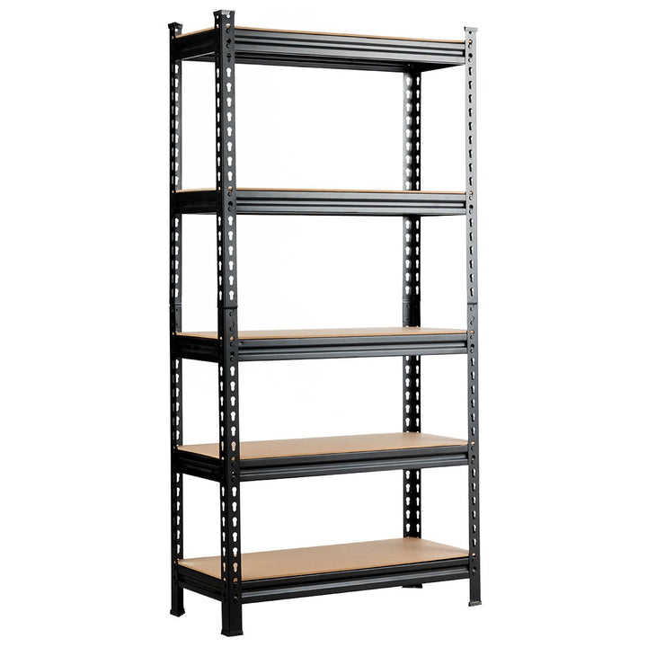 Costway 5-Tier Metal Storage Shelves 6073 Garage Rack W/Adjustable Image 1