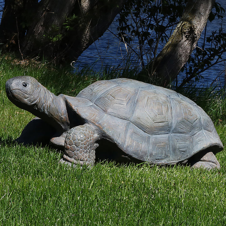 Sunnydaze Todd the Tortoise Indoor and Outdoor Statue - 30 in Image 4