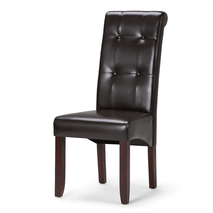 Cosmopolitan Dining Chair in Vegan Leather (Set of 2) Image 5