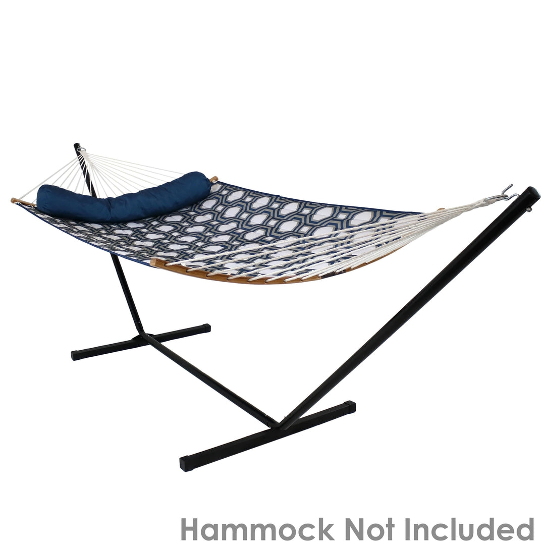 Sunnydaze Powder-Coated Steel Beam Construction Hammock Stand - 12 ft Image 6