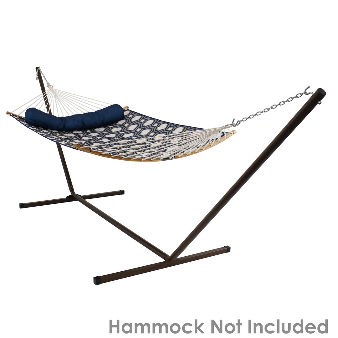 Sunnydaze Powder-Coated Steel Beam Hammock Stand - Bronze - 15 ft Image 5