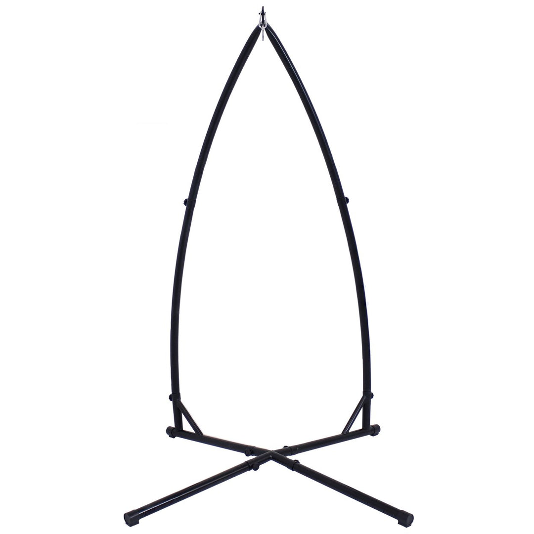 Sunnydaze X-Base Powder-Coated Steel Hammock Chair Stand - 82 in Image 10