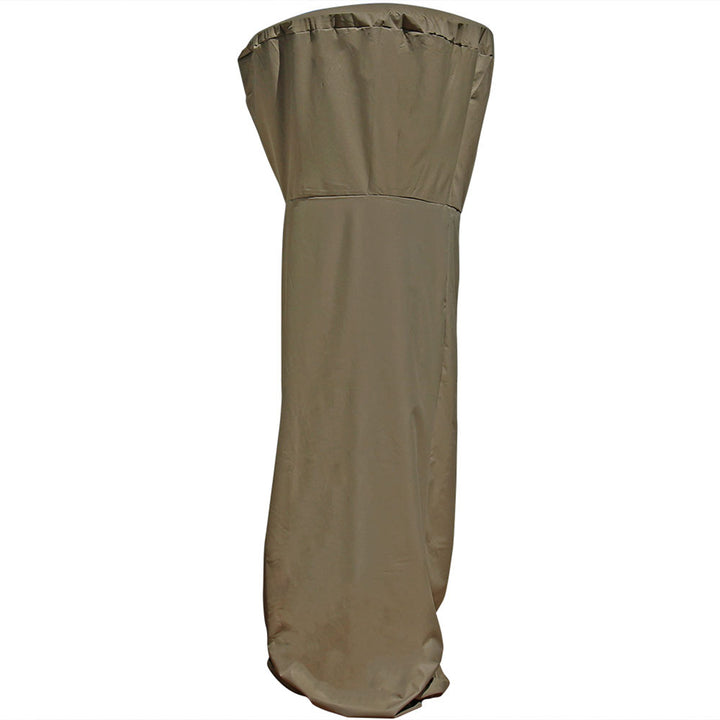 Sunnydaze 94 in Heavy-Duty PVC Outdoor Patio Heater Cover - Khaki Image 1