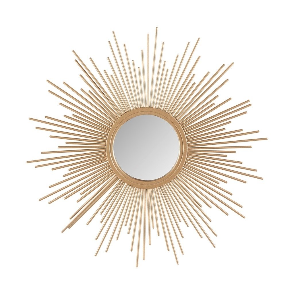 Gracie Mills Derick Modern Sunburst Metal Frame Wall Mirror - GRACE-10325 Image 3