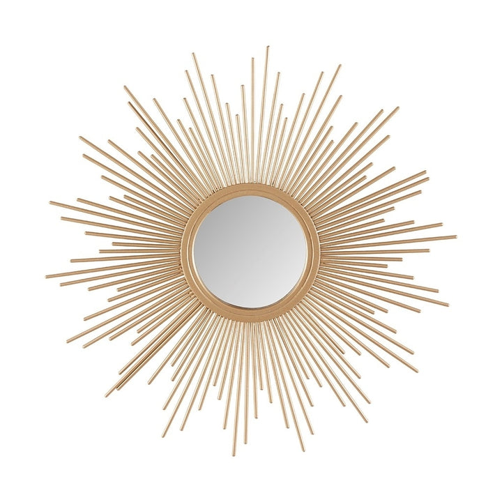 Gracie Mills Derick Modern Sunburst Metal Frame Wall Mirror - GRACE-10325 Image 3