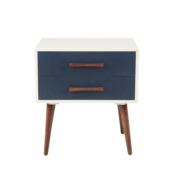 Gracie Mills Jarrett Mid-Century 2-Drawer Nightstand - GRACE-10345 Image 6