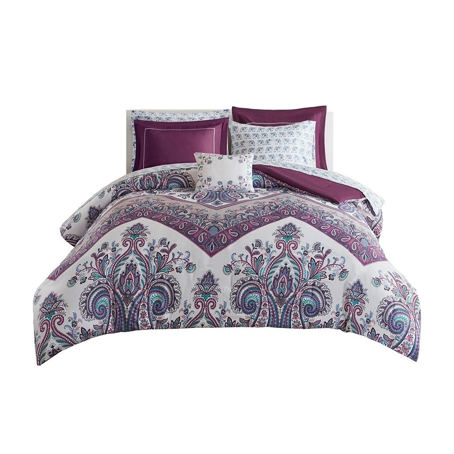 Gracie Mills Silvius Boho Complete Comforter Set with Bed Sheets - GRACE-10449 Image 1