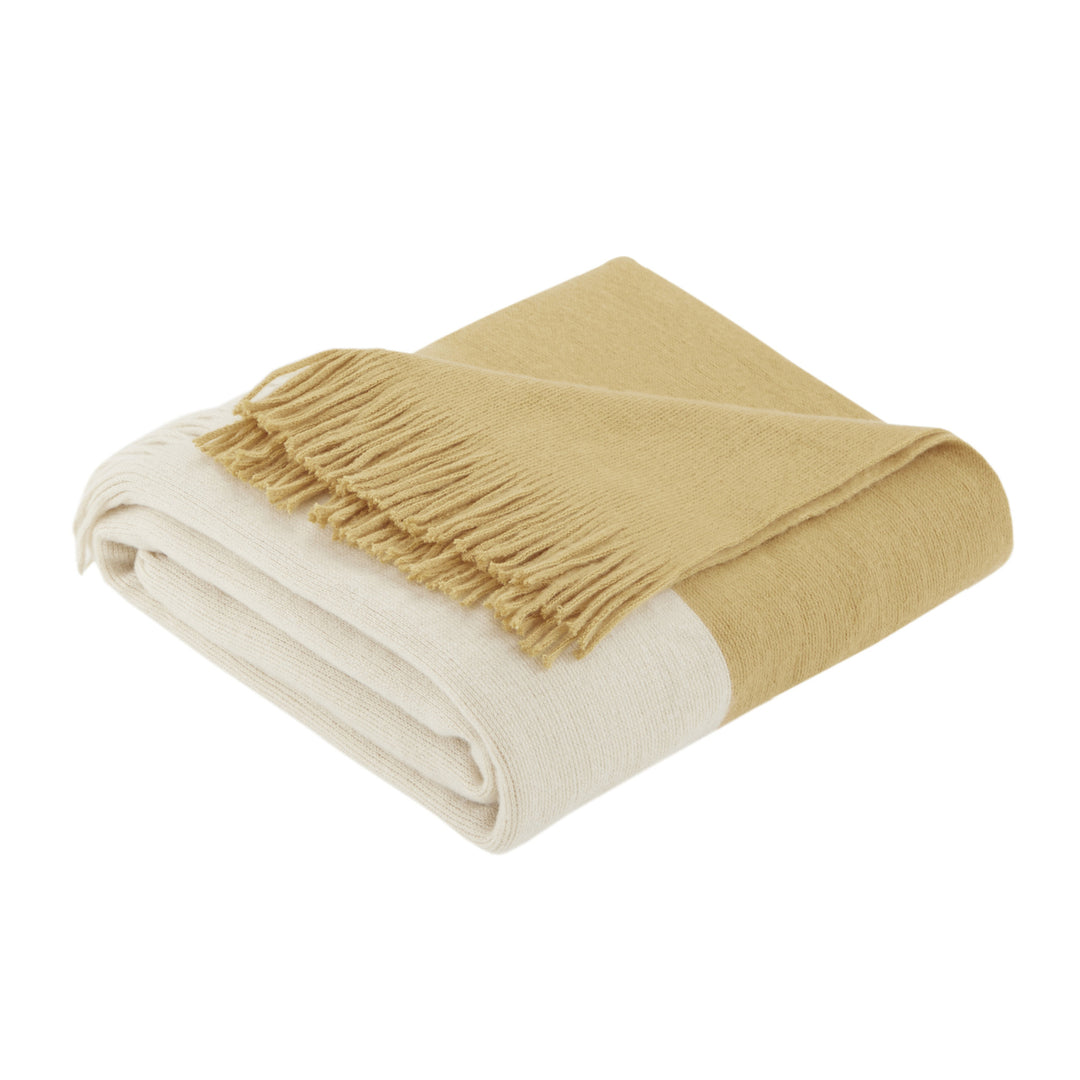 Gracie Mills Fidel Color Block Faux Cashmere Throw Blanket - GRACE-11152 Image 6