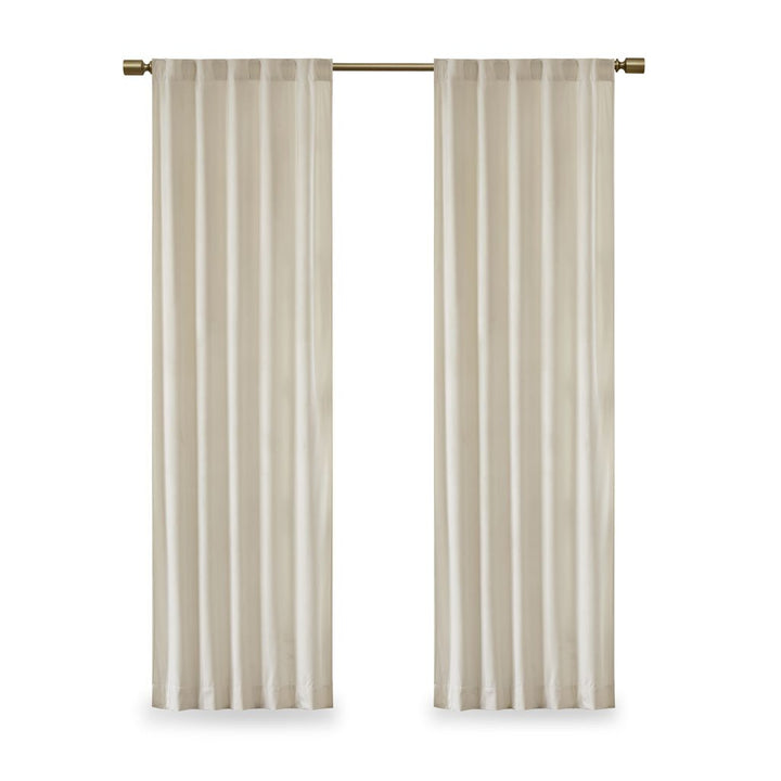 Gracie Mills Peregrine Velvet Room Darkening Curtain Panel Pair - GRACE-11190 Image 1