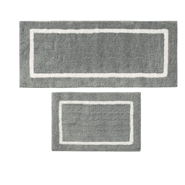 Gracie Mills Deanne Geometric Reversible Tufted Microfiber Bath Rug - GRACE-11364 Image 1