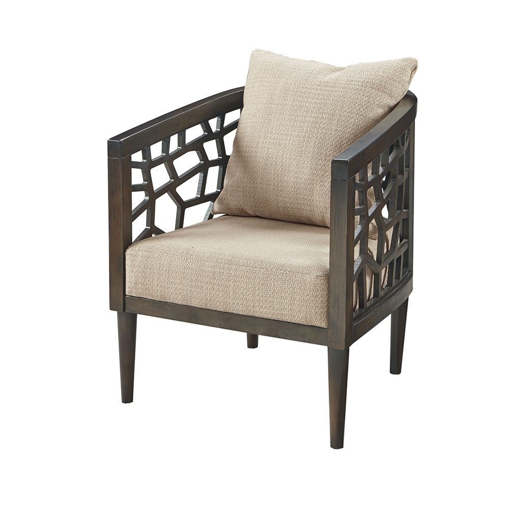 Gracie Mills Jayne Mid-Century Upholstered Seat and Back Accent Chair - GRACE-11455 Image 1