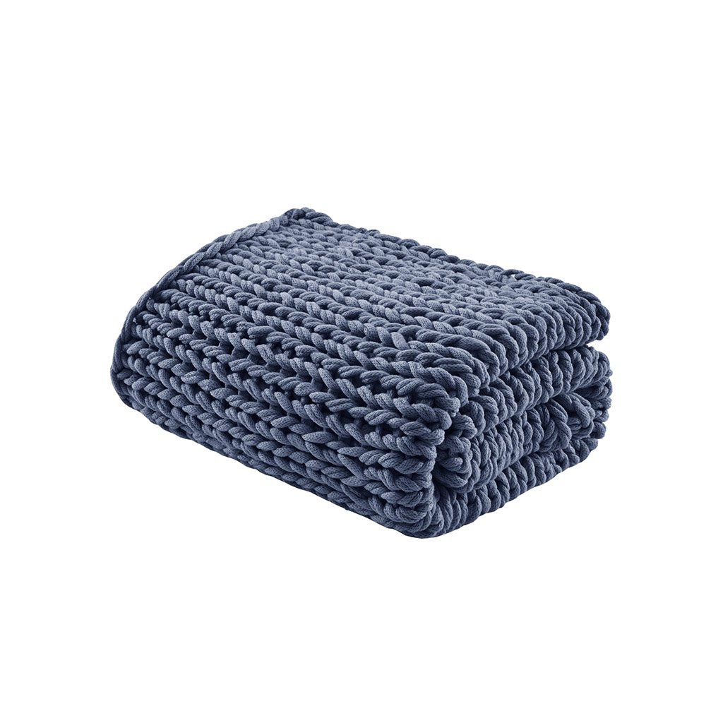 Gracie Mills Huffman Artisan Double-Knit Throw - GRACE-11970 Image 1