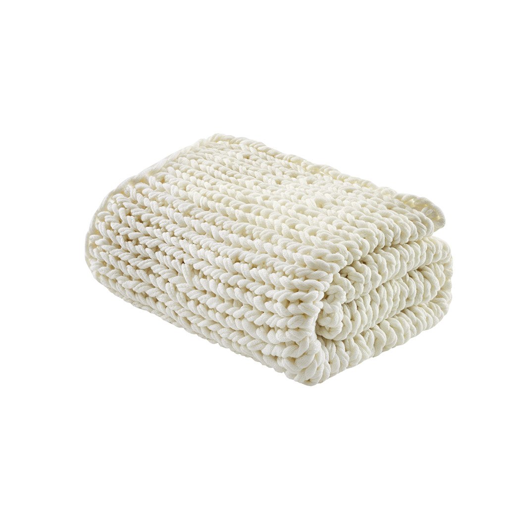 Gracie Mills Huffman Artisan Double-Knit Throw - GRACE-11970 Image 1