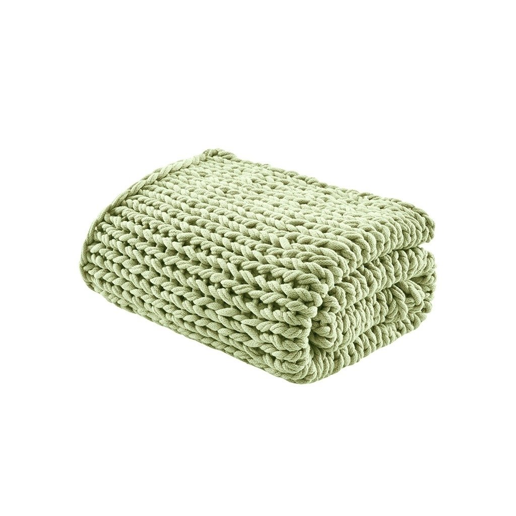 Gracie Mills Huffman Artisan Double-Knit Throw - GRACE-11970 Image 1