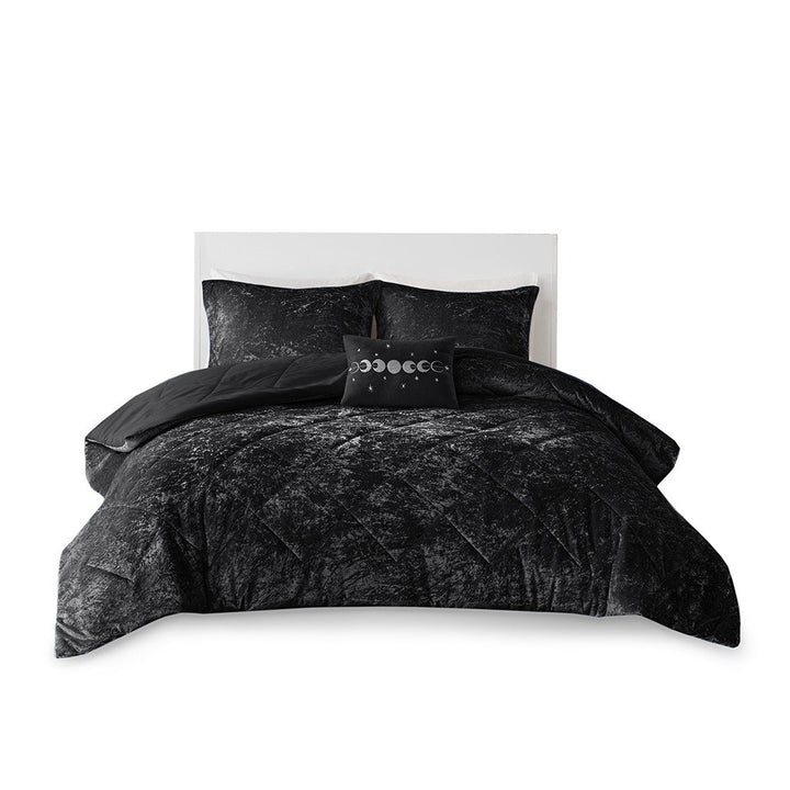 Gracie Mills Eirlys Velvet Comforter Set - GRACE-11993 Image 1