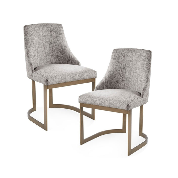 Gracie Mills Dillon Modern Upholstered Dining Chair Set - GRACE-12099 Image 4