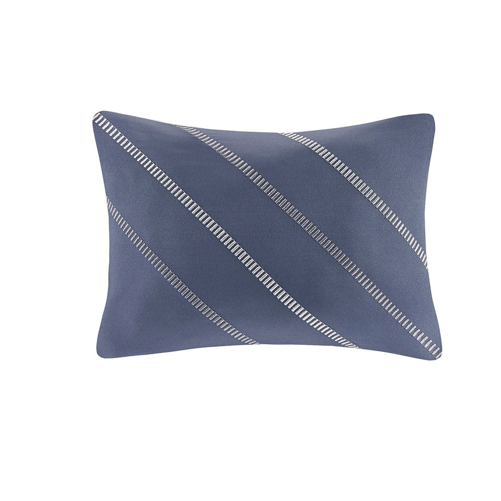 Gracie Mills Tavish Striped Comforter Set with Matching Bed Sheets - GRACE-12259 Image 3