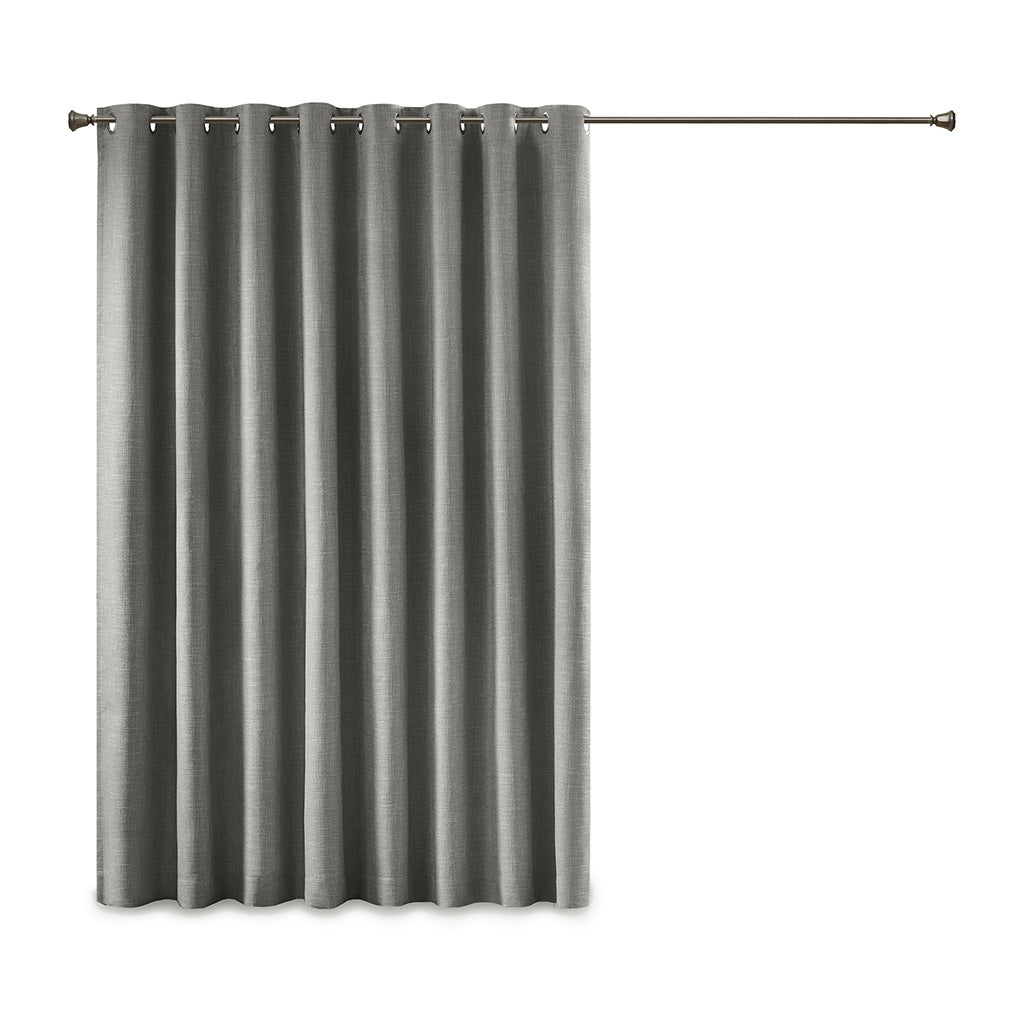 Gracie Mills Tamsin Printed Heathered Blackout Grommet Top Curtain Panel - GRACE-12278 Image 1