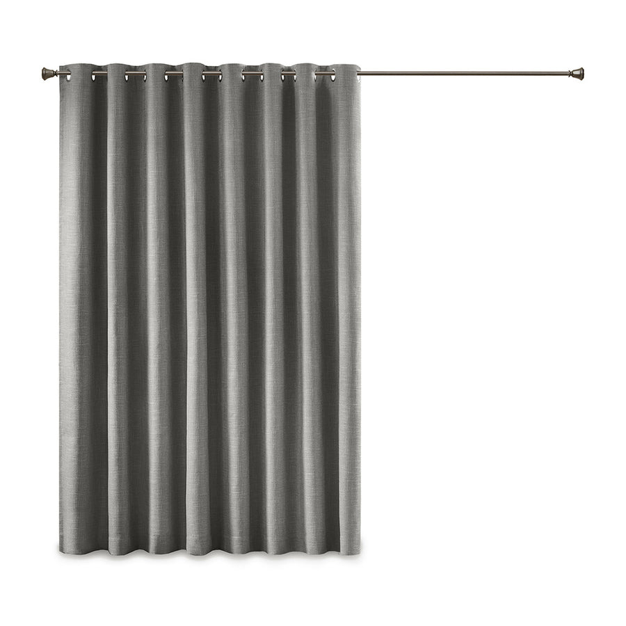 Gracie Mills Tamsin Printed Heathered Blackout Grommet Top Curtain Panel - GRACE-12278 Image 1