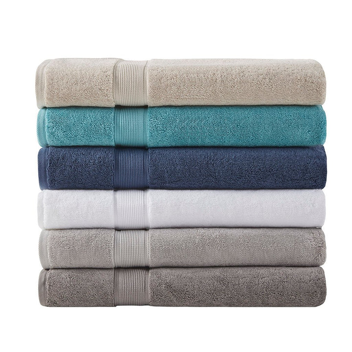 Gracie Mills Eulalia 2 Piece 800 GSM Antimicrobial Cotton Bath Sheet Set - GRACE-12290 Image 2