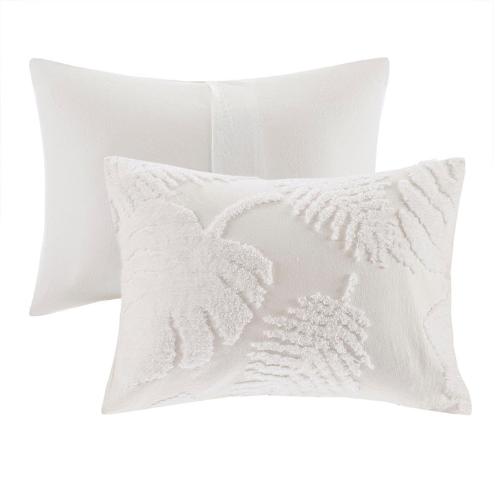 Gracie Mills Domenic 3-Piece Palm Chenille Duvet Cover Set - GRACE-12296 Image 2