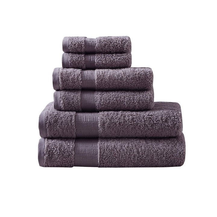 Gracie Mills Emrys 100% Egyptian Cotton 6-Piece Towel Set - GRACE-12490 Image 1