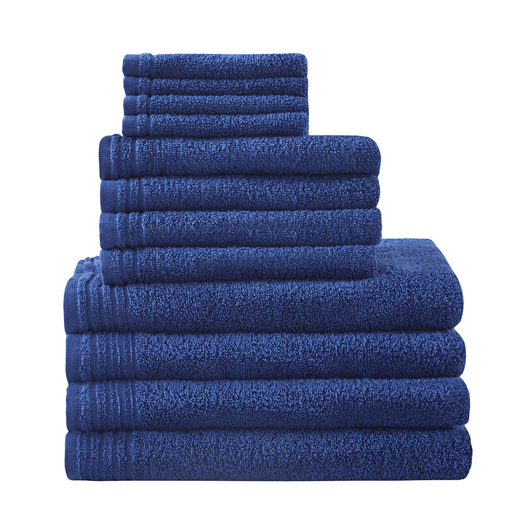 Gracie Mills Leocadia 12-Piece 100% Cotton Quick Dry Towel Set - GRACE-12491 Image 5