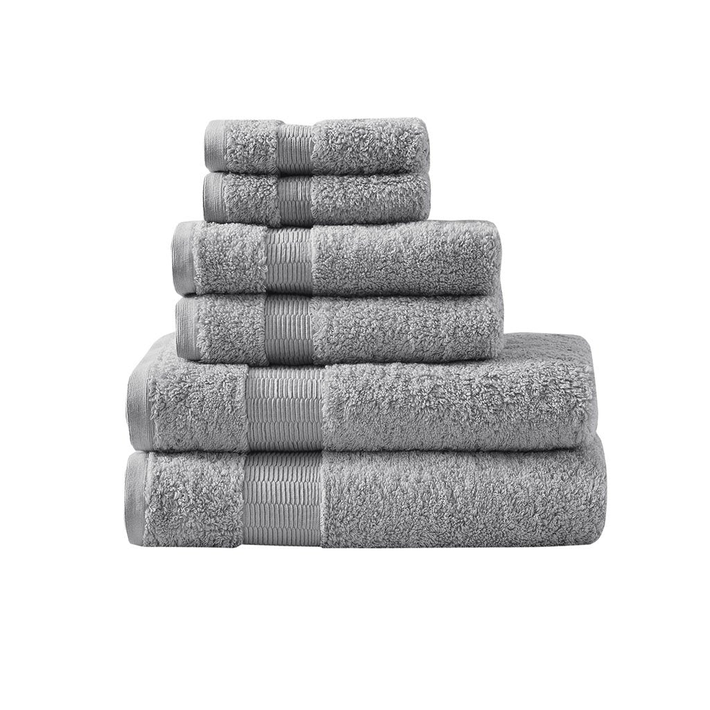 Gracie Mills Emrys 100% Egyptian Cotton 6-Piece Towel Set - GRACE-12490 Image 1