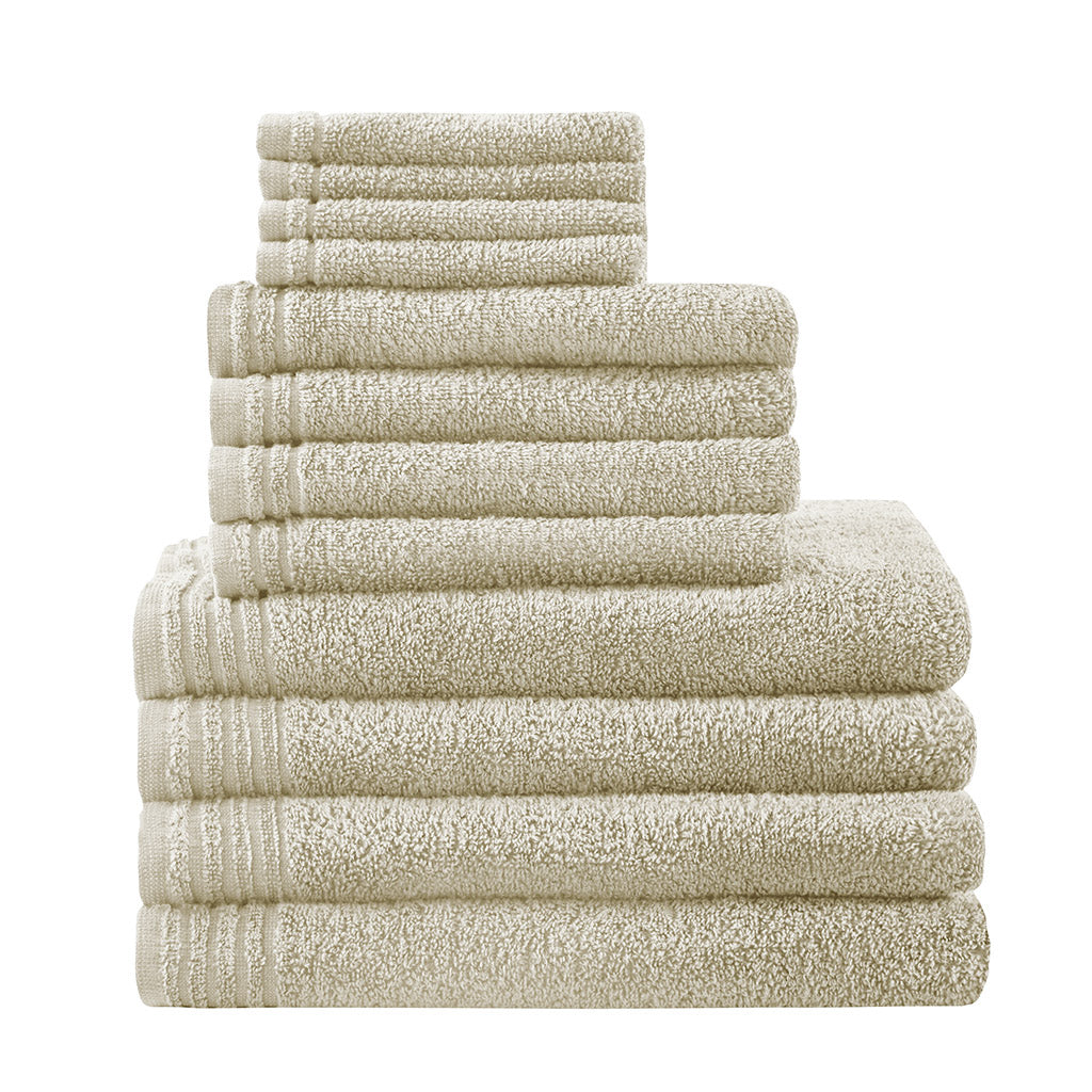 Gracie Mills Leocadia 12-Piece 100% Cotton Quick Dry Towel Set - GRACE-12491 Image 6
