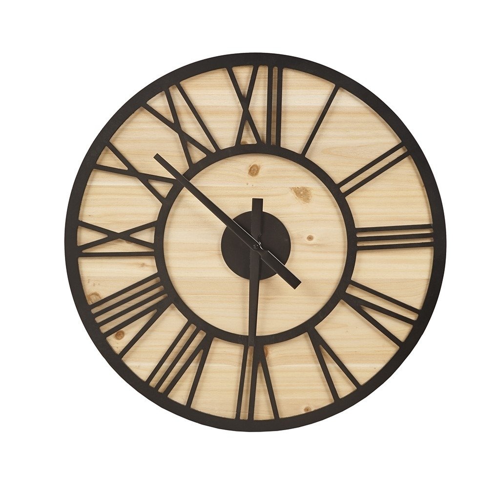 Gracie Mills Jackson Modern 23.6" Wood Wall Clock - GRACE-12825 Image 1